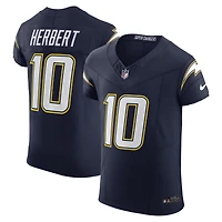Men's Nike Justin Herbert Navy Los Angeles Chargers Alternate Super Vapor F.U.S.E. Elite Jersey