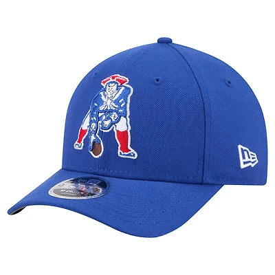 Men's New Era  Royal New England Patriots Team Collection 9FORTY M-Crown Adjustable Hat