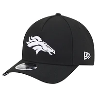 Men's New Era  Black Denver Broncos Team Collection 9FORTY M-Crown A-Frame Adjustable Hat