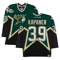 Niko Kapanen Dallas Stars Game-Used #39 Green KOHO Jersey from the 2003 NHL YoungStars Game