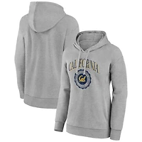 Women's Gray Cal Bears State Arch Pullover Hoodie