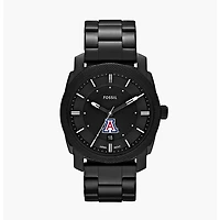 Men's Fossil Arizona Wildcats Machine Stainless Steel Watch