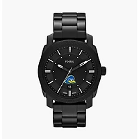 Men's Fossil Delaware Fightin' Blue Hens Machine Stainless Steel Watch