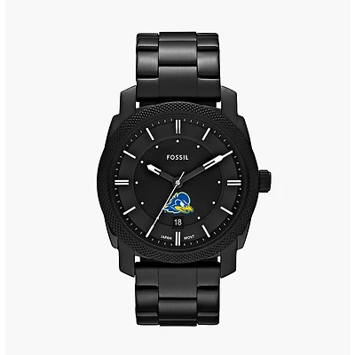 Men's Fossil Delaware Fightin' Blue Hens Machine Stainless Steel Watch