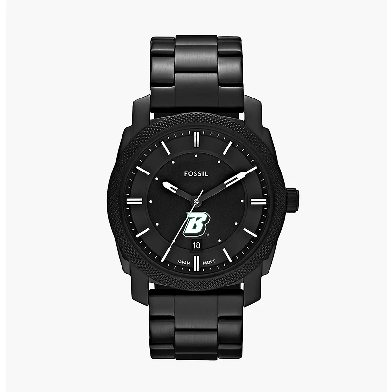Men's Fossil Binghamton Bearcats Machine Stainless Steel Watch