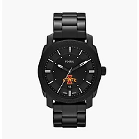 Men's Fossil Iowa State Cyclones Machine Stainless Steel Watch