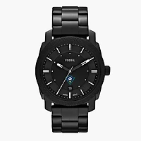 Men's Fossil UNC Wilmington Seahawks Machine Stainless Steel Watch