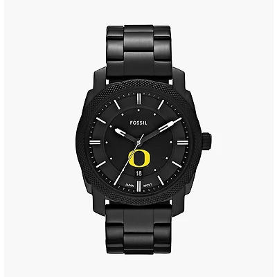 Men's Fossil Oregon Ducks Machine Stainless Steel Watch