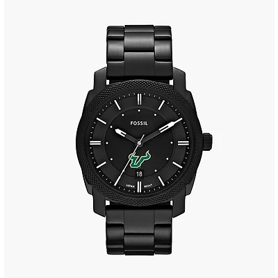 Men's Fossil South Florida Bulls Machine Stainless Steel Watch