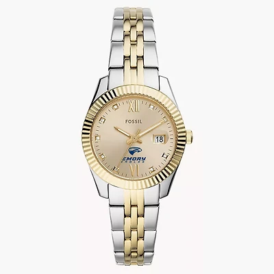 Women's Fossil Emory Eagles Scarlette Two-Tone Stainless Steel Watch