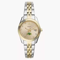 Women's Fossil NDSU Bison Scarlette Two-Tone Stainless Steel Watch