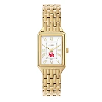Women's Fossil Houston Cougars Raquel Stainless Steel Watch