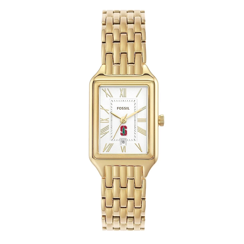 Women's Fossil Stanford Cardinal Raquel Stainless Steel Watch