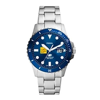 Men's Fossil  Silver Saint Rose Golden Knights Dive Three-Hand Date Stainless Steel Watch