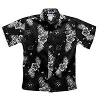 Youth Vive La Fete  Black Providence Friars Hawaiian Print Button-Down Shirt