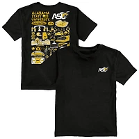 Toddler Vive La Fete Black Alabama State Hornets Impressions Artwork T-Shirt
