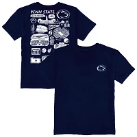 Toddler Vive La Fete Navy Penn State Nittany Lions Impressions Artwork T-Shirt