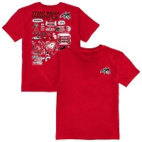 Toddler Vive La Fete Red Stony Brook Seawolves Impressions Artwork T-Shirt