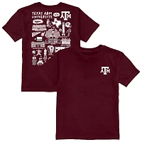 Toddler Vive La Fete Maroon Texas A&M Aggies Impressions Artwork T-Shirt
