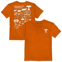 Toddler Vive La Fete Tennessee Orange Tennessee Volunteers Impressions Artwork T-Shirt