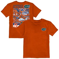 Toddler Vive La Fete Orange Florida Gators Impressions Artwork T-Shirt