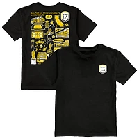 Youth Vive La Fete  Black Cal State L.A. Golden Eagles Impressions Artwork T-Shirt