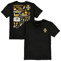 Youth Vive La Fete Black Idaho Vandals Impressions Artwork T-Shirt