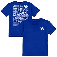 Youth Vive La Fete Royal Kentucky Wildcats Impressions Artwork T-Shirt