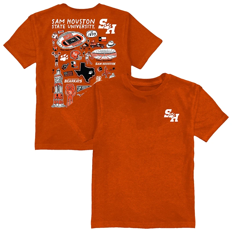 Youth Vive La Fete Sam Houston State Bearkats Impressions Artwork T-Shirt