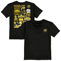 Youth Vive La Fete Black Wichita State Shockers Impressions Artwork T-Shirt