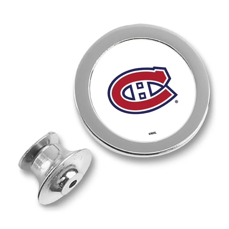 Montreal Canadiens Silver Lapel Pin