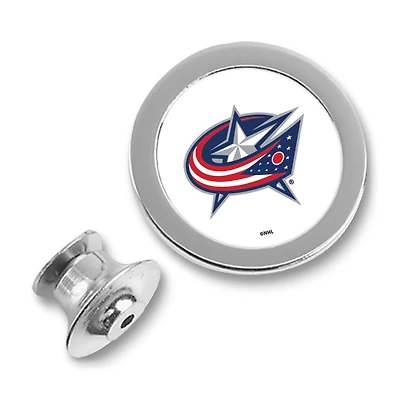 Columbus Blue Jackets Silver Lapel Pin