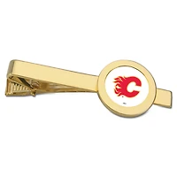 Calgary Flames Gold Tie Bar