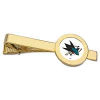 San Jose Sharks Gold Tie Bar