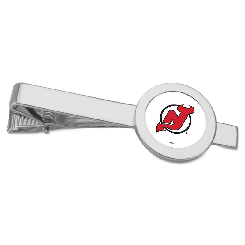 New Jersey Devils Silver Tie Bar