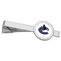 Vancouver Canucks Silver Tie Bar
