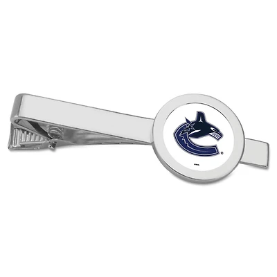 Vancouver Canucks Silver Tie Bar