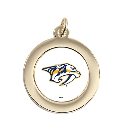 Nashville Predators Gold Pendant