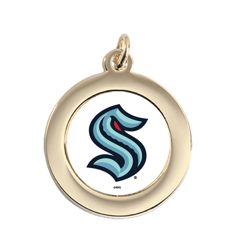 Seattle Kraken Gold Pendant