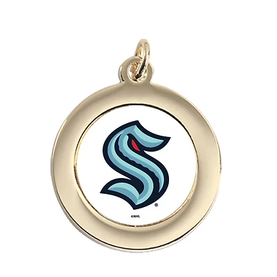 Seattle Kraken Gold Pendant