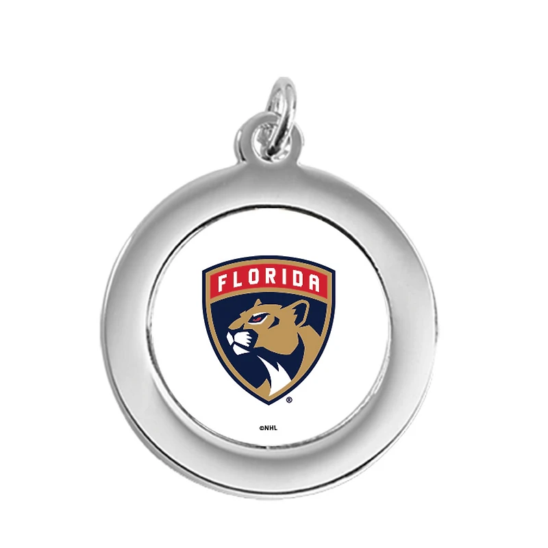 Florida Panthers Silver Pendant