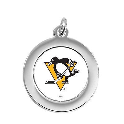 Pittsburgh Penguins Silver Pendant