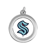 Seattle Kraken Silver Pendant