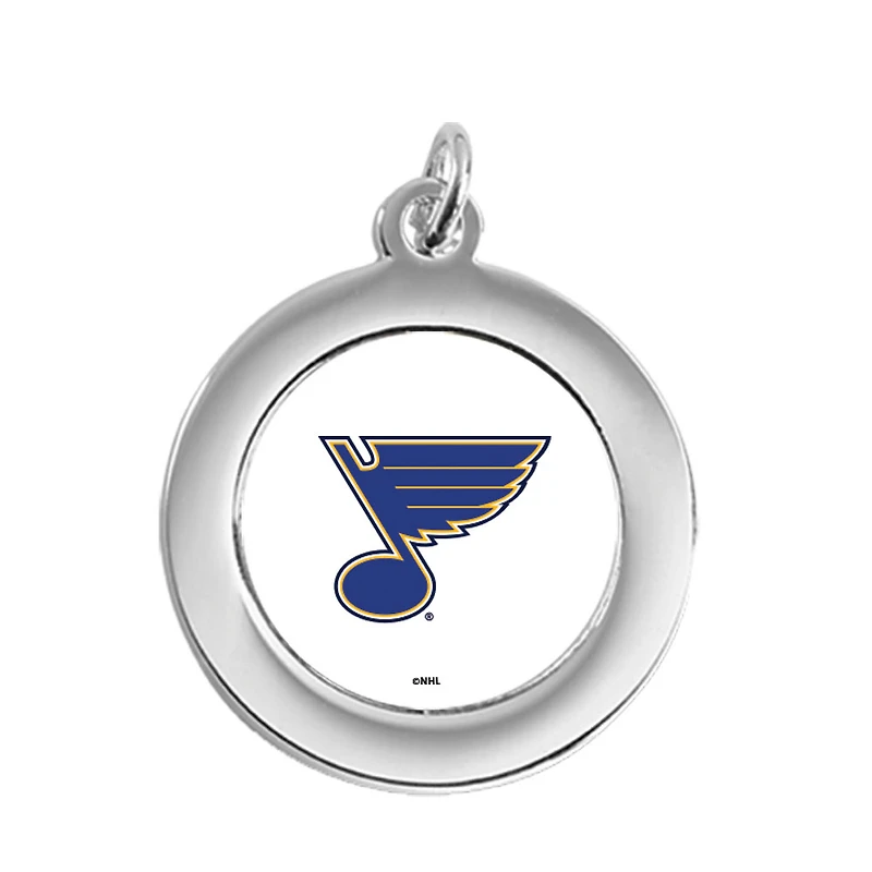 St. Louis Blues Silver Pendant
