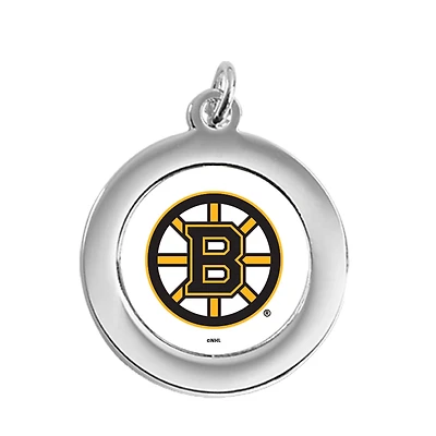 Boston Bruins Silver Pendant
