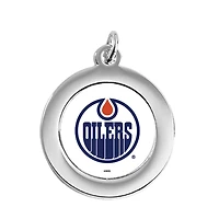 Edmonton Oilers Silver Pendant