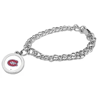 Montreal Canadiens Silver Charm Bracelet
