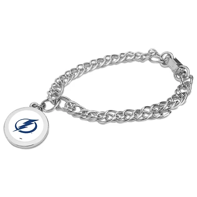 Tampa Bay Lightning Silver Charm Bracelet