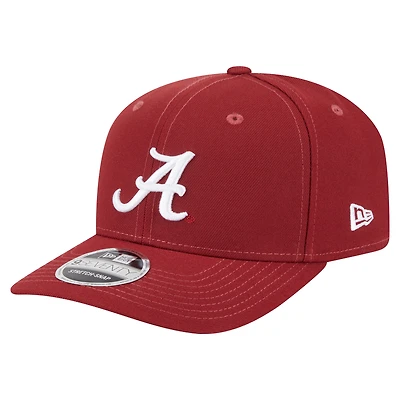 Men's New Era  Crimson Alabama Crimson Tide Team Collective 9SEVENTY Stretch-Snap Adjustable Hat
