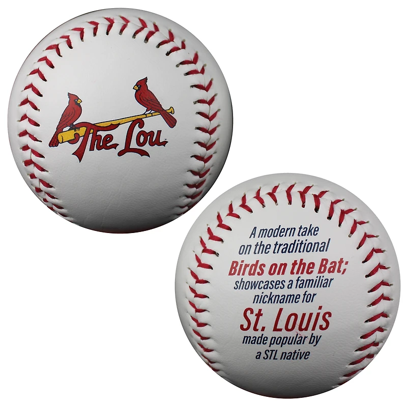 St. Louis Cardinals Cooperstown Collection Primary Logo Baseball